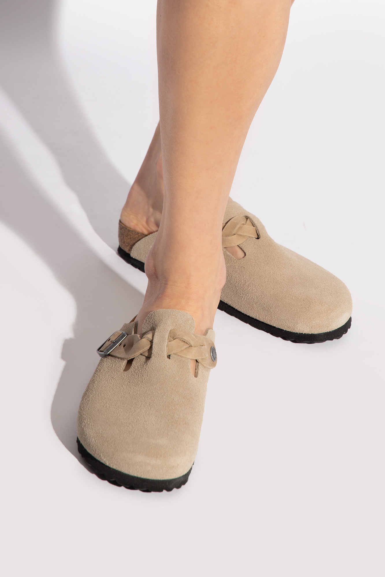 Birkenstock 'Boston Braided' slides | Women's Shoes | Vitkac